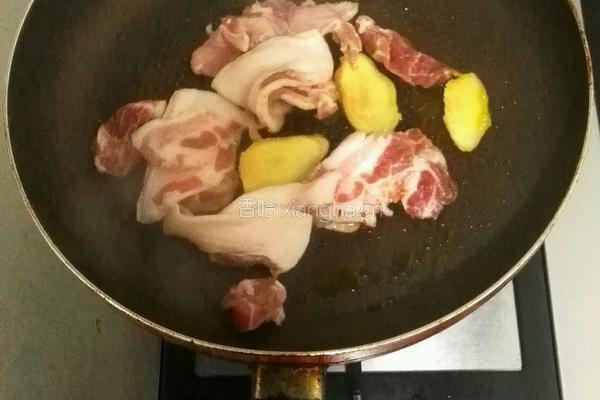 大头芥炒肉片的做法图解6