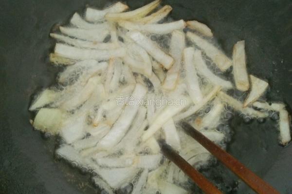番茄配豆芽的做法图解3