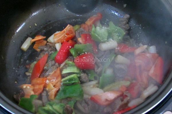 泡藕带爆炒牛肉的做法图解6