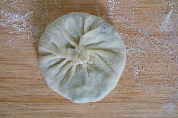素三鲜馅合子的做法图解10