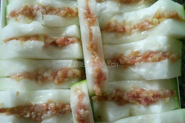 酿冬瓜的做法图解2