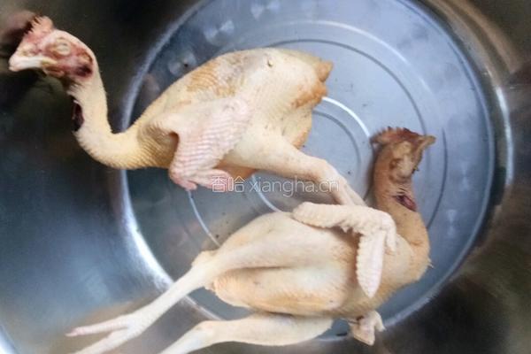 小鸡炖蘑菇的做法图解1