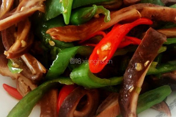 辣炒猪肚的做法图解4