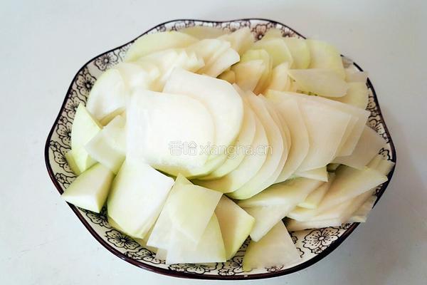 肉末苤蓝的做法图解3