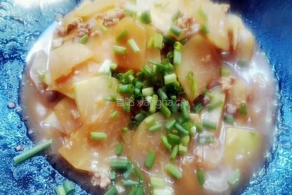 肉末苤蓝的做法图解10