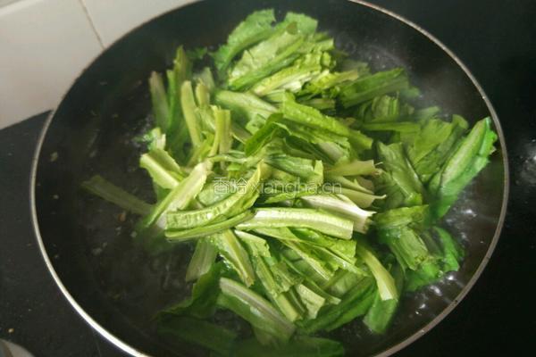 凉拌油麦菜的做法图解4