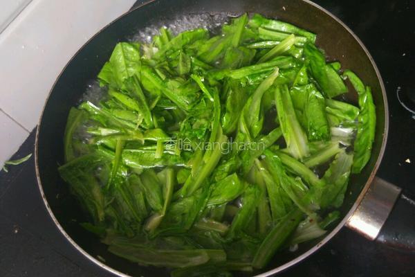 凉拌油麦菜的做法图解5