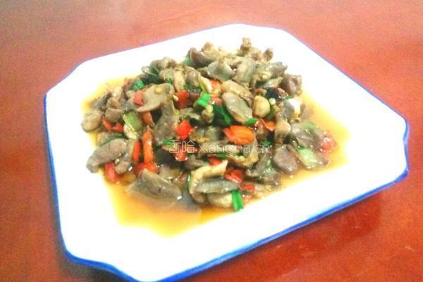 家常爆鸡胗