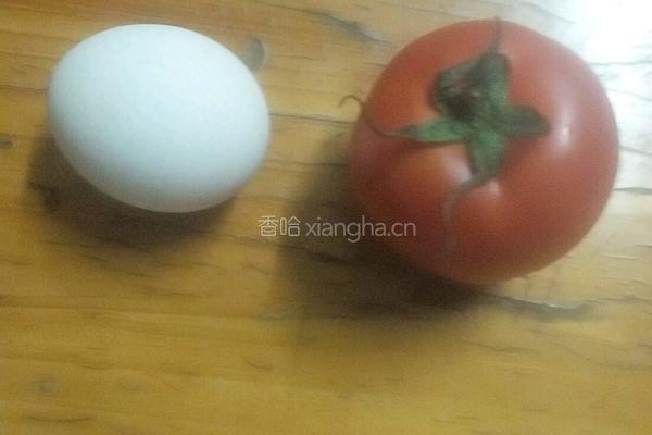番茄蛋汤的做法图解1