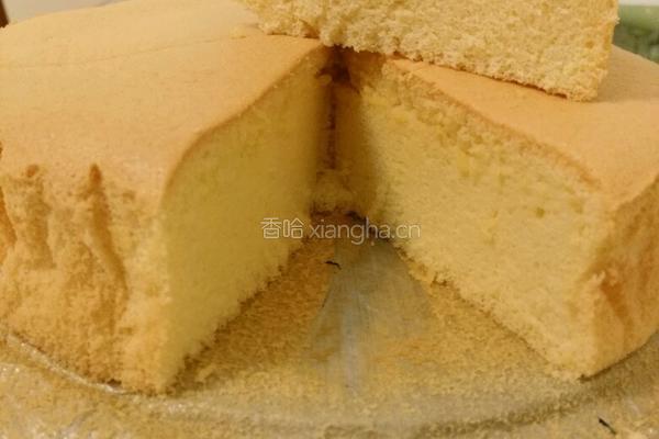 8寸戚风蛋糕