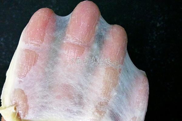 葱香火腿肉松面包的做法图解4