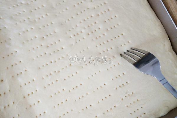 葱香火腿肉松面包的做法图解9