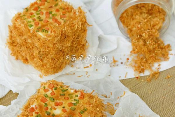 葱香火腿肉松面包的做法图解20