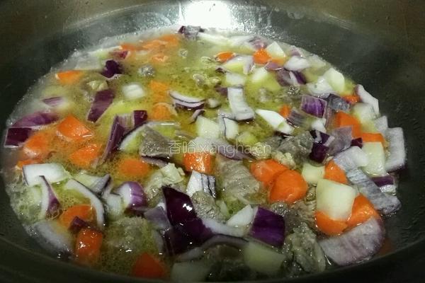 牛腩咖喱饭的做法图解4