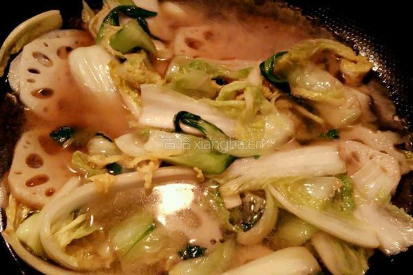 蔬菜虾丸什锦汤的做法图解7