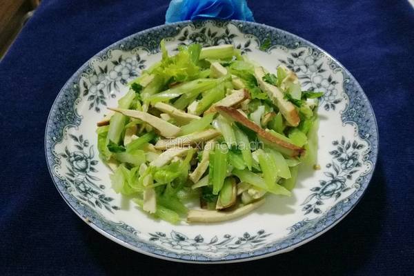 素食主义欧芹熏干的做法图解8