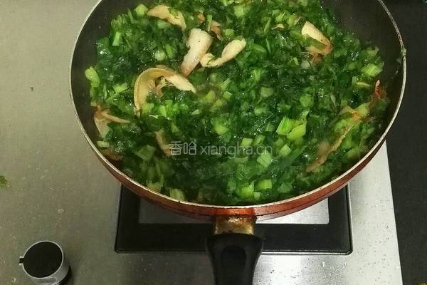 莴苣叶炒肉片的做法图解10