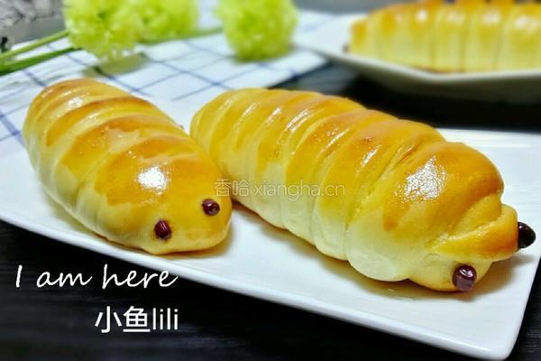 毛毛虫面包的做法图解20