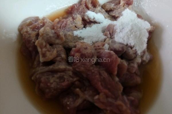肉片爆炒有机菜花的做法图解4