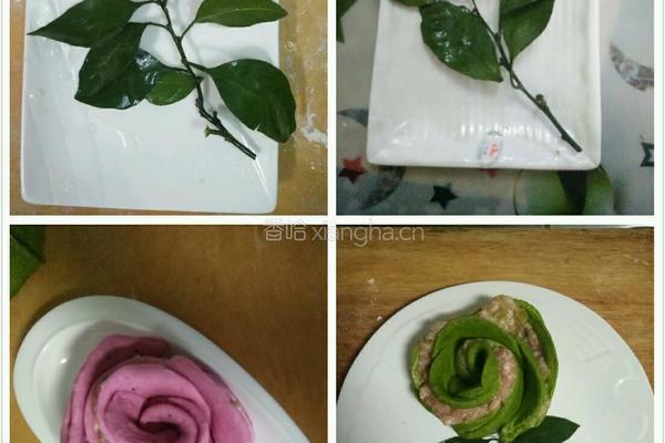 多样玫瑰花卷花样花卷与多样饺子大全的做法图解6