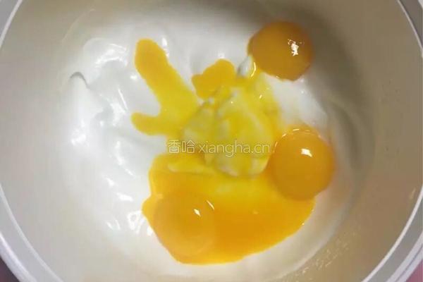 蜜豆糯米蒸蛋糕的做法图解6