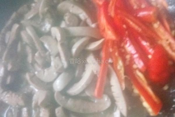 家常炒猪腰的做法图解7