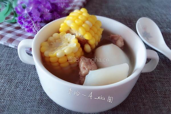 白萝卜排骨汤的做法图解6