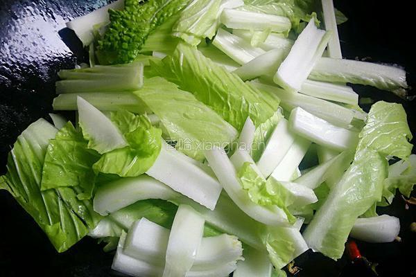 白菜炒粉丝的做法图解8