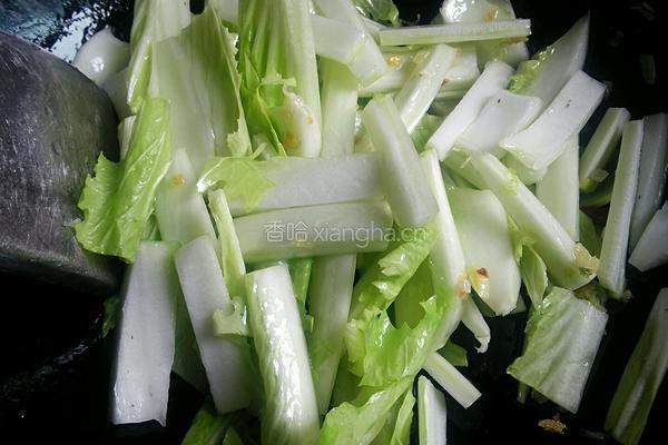 白菜炒粉丝的做法图解9