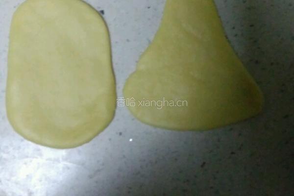 萌萌哒圣诞老人面包的做法图解4