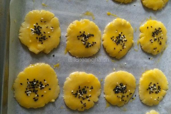 黑白芝麻酥的做法图解13