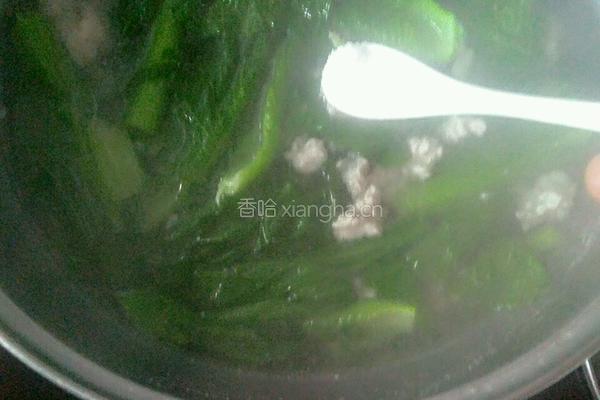 芥菜瘦肉汤的做法图解5