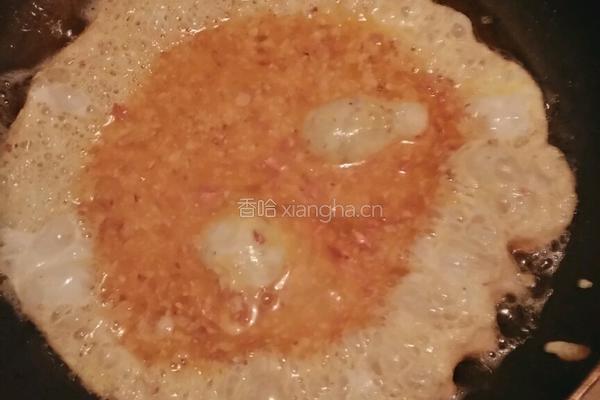 花生煎蛋的做法图解5