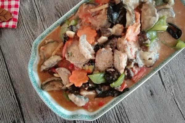红烧茄盒的做法图解21