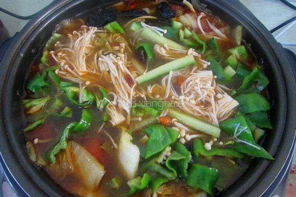 酸爽牛肉锅的做法图解5