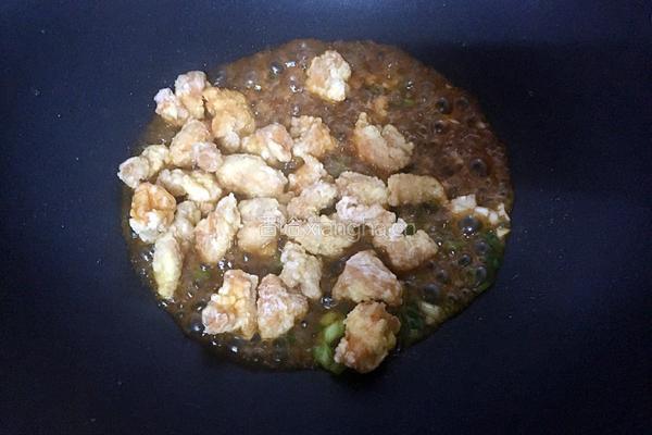 糖醋鸡肉的做法图解13
