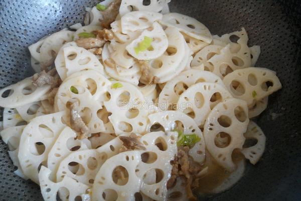 家常炒藕片的做法图解7
