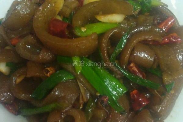 麻辣蒜香猪皮的做法图解5
