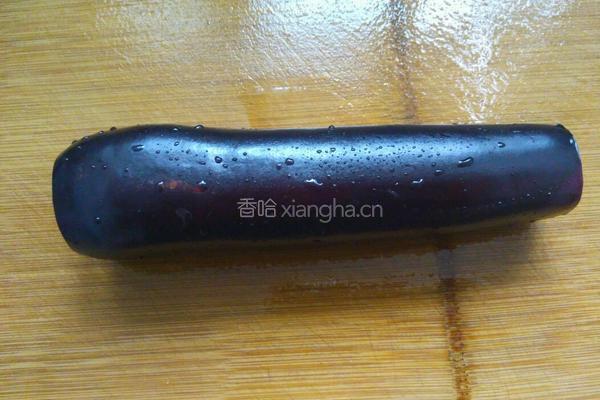 菊花茄子的做法图解1
