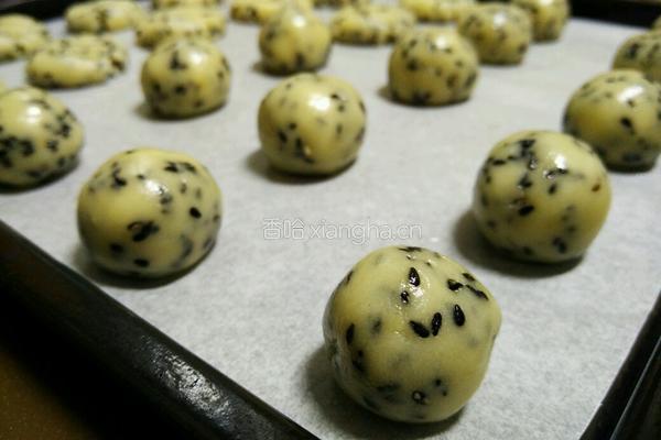 芝麻一口酥的做法图解8
