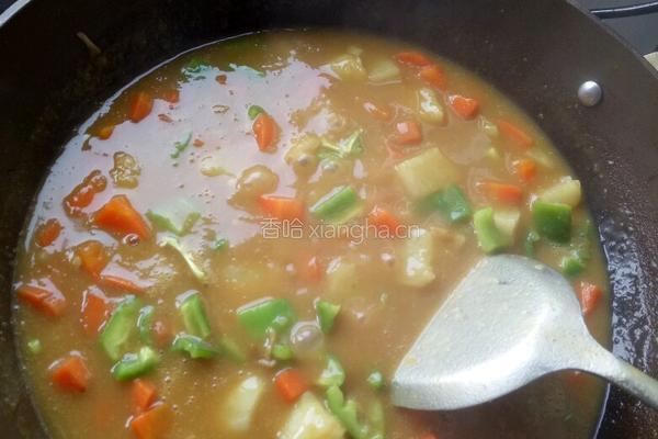 咖哩鸡肉饭的做法图解3