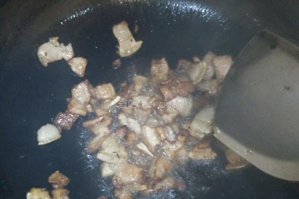 白菜炖肉的做法图解3