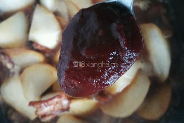 五花肉烧萝卜的做法图解14