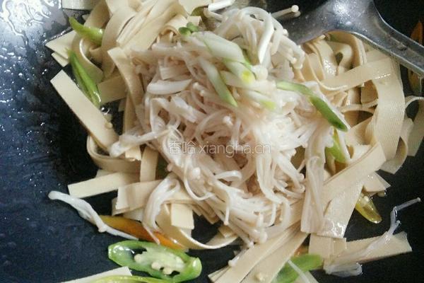 金针豆腐丝的做法图解8