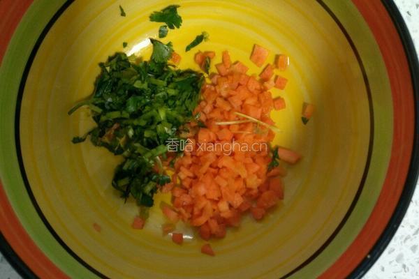 牛肉胡萝卜稀饭的做法图解3