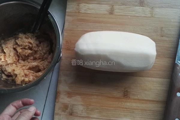莲藕水饺的做法图解6