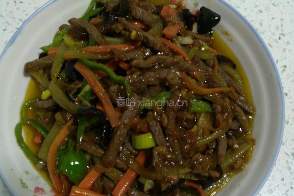 鱼香肉丝（清真）的做法图解5