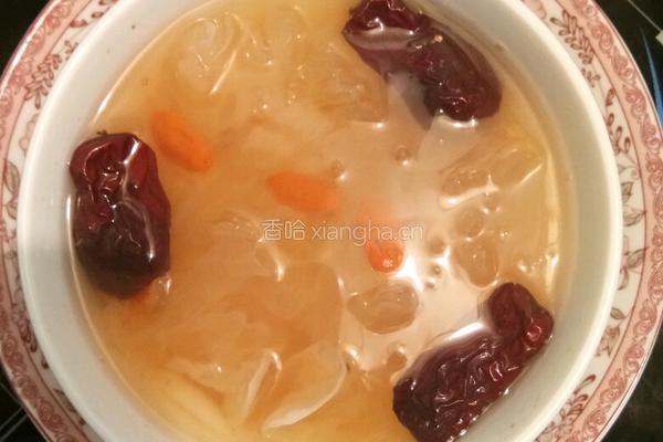银耳红枣糖水的做法图解3