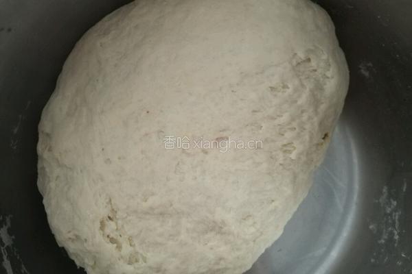 韭菜素包子的做法图解2