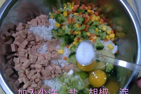 香煎米饭饼的做法图解6